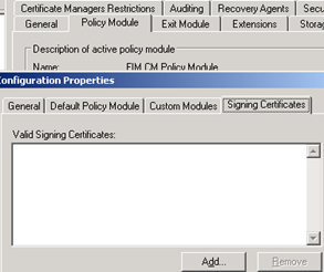 FIM CA Module Signing Certificate